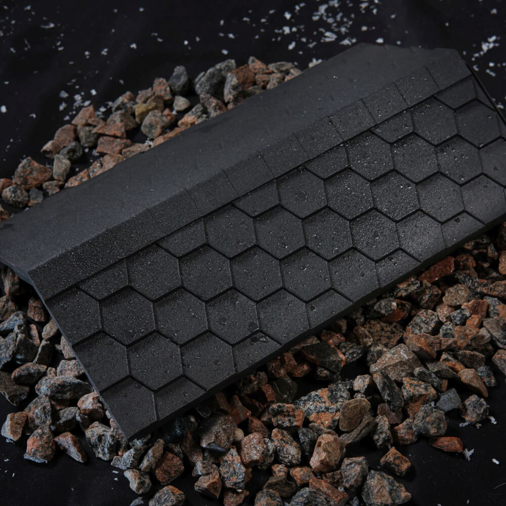 Парапет Zking Эверест Черный с посадкой на 1 кирпич (200/225/255мм)